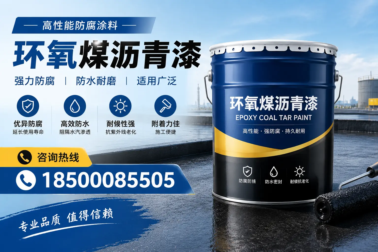 环氧煤沥青漆的主要成分与功能,岳阳用户深度了解